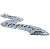 Bachmann Kabelschlange PRO silber Stromadapter, 930.033