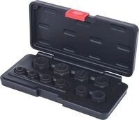KS Tools Muttern KS Tools 913.3880 Spiral-Profil-Steckmuttern-Satz, 10-tlg., M8-M19
