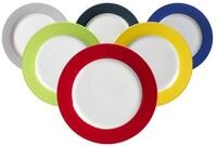 Ritzenhoff & Breker Fr&uuml;hst&uuml;cksteller Doppio Dessertteller &oslash; 20,5 cm 6er Set, (6