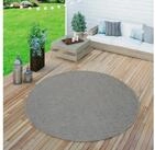 Paco Home Teppich Timber 125, rund, H&ouml;he: 4 mm, Flachgewebe, Sisal Optik, In-...