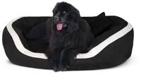 tierlando&reg; Tierbett PEPPER Orthop&auml;disches Hundebett Hundesofa Velours MEGA...