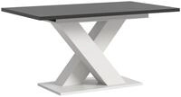 xonox.home Esstisch Esstisch Motion, Grau Wei&szlig; Melamin Modern 150x76x90 cm