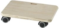 D&ouml;rner + Helmer Rollbrett M&ouml;belroller 295 x 195 mm, Tragkr. 80kg mit weichen