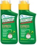 ROUNDUP Unkrautbek&auml;mpfungsmittel Express Konzentrat 2 x 500 ml, 1000 ml,...