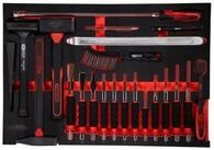 KS Tools Rohrzange KS Tools Hammer- / und Mei&szlig;el-Satz in Schaumstoffeinlage,...