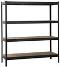 SCHULTE Regalwelt Schwerlastregal XXL Regal 180x160x60 cm, 4 MDF-B&ouml;den, 250