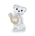 Swarovski Dekofigur Kristallfigur Sammelfigur KRIS BEAR LUCKY HORSESHOE (1 St),