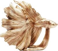 Kare Design Dekofigur Deko Figur Betta Fish Gold Klein