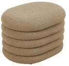 SVITA Sitzhocker BLOSSOM S, Pouf, Sitzbank, mit Stauraumfach, Boucl&eacute;-Bezug,...