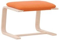 vidaXL Polsterhocker Fu&szlig;hocker Dunkelgelb 51x41x40 cm Stoff (1 St)