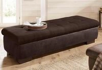 Home affaire Hocker BERGEN 161x60 cm, praktisch und komfortabel, mit Staufach