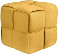 CLP Sitzhocker Sitzhocker Cordstoff Forinta (1er), quadratisch gepolstert,...