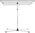 Stewi W&auml;schest&auml;nder Libelle XL BlackLine mit Kreuzfuss, 165 x 75 cm, 20 m
