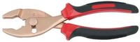 KS Tools Kombizange BERYLLIUMplus, Kombinationszange verstellbar, 200 mm