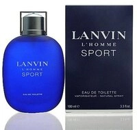 LANVIN Eau de Toilette LHomme Sport, Glasflakon, Parf&uuml;m EDT, Herrenduft