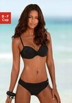LASCANA B&uuml;gel-Bikini mit Raffungen am Cup