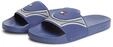 Pantolette TOMMY JEANS "TOMMY JEANS SEASONAL POOL SLIDE", Herren, Gr. 41, blau,