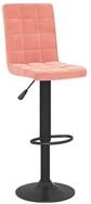 vidaXL Barhocker Barhocker Rosa Samt (1 St)