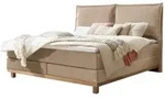 HASENA Boxspringbett braun 192 cm x 203 cm