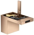 hansgrohe Bidetarmatur Axor MyEdition Bidetmischer ohne Platte mit Push-Open