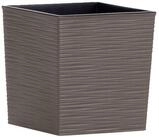 Siena Garden Pflanzk&uuml;bel Pflanzgef&auml;&szlig; NIZZA GROOVE grau 40x41 cm Rillenoptik...