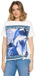 Betty Barclay Kurzarmshirt Damen mit Schleifenknoten (1-tlg)