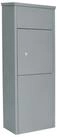 Profirst Paketbriefkasten Mail PM 1100 Stand Paketbriefkasten (Silber), max.