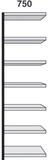 KERKMANN Regal Magazin-Regal Stora 100 Regalfeld BxTxH 75x60x260cm...