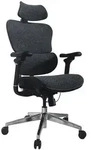 Equip Stuhl Equip 651052 Equip Ergonomischer B&uuml;rostuhl mit Kopf und Armst&uuml;tzen