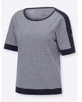 Witt T-Shirt Ringelshirt Kurzarm blau 42