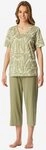 Schiesser Pyjama Comfort Essentials (2 tlg) Schlafanzug, Pyjama Set,...