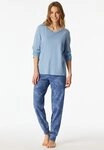 uncover by SCHIESSER Schlafanzug Uncover Nightwear (2 tlg) Baumwolle, Single