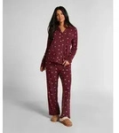Hunkem&ouml;ller Pyjama Essential Jersey Pants rot XS