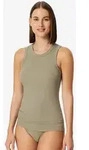 Schiesser Tr&auml;gertop REVIVAL Paula Tanktop, Camisole, Spaghetti Top braun S (36)