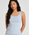 Hunkem&ouml;ller Pyjama Pointelle Singlet