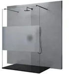 doporro Walk-in-Dusche Walk-In Duschwand 10mm ESG-Sicherheitsglas...
