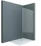 doporro Walk-in-Dusche Duschkabine Duschwand 8-10mm ESG NANO Profil verstellbar