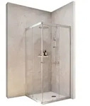 Schulte Eckdusche Corner 180 cm H&ouml;he, BxT: 90x80 cm, Sicherheitsglas,...