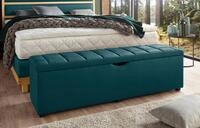 Home affaire Hockerbank Checked, mit Stauraum, Breite 120 cm und 160 cm, als...