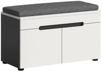 xonox.home Bank Canu Sitzbank mit Aufbewahrung inkl. Kissen 2 T&uuml;re (2-St)