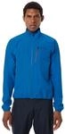Fahrradjacke VAUDE "MEN'S DROP JACKET III", Herren, Gr. S, blau (radiate blau),