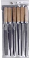 BERNSTEIN TOOLS FOR ELECTRONICS Feile Schl&uuml;sselfeilen-Set mit Holzheft im Etui...