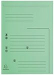EXACOMPTA Organisationsmappe 5x 25er Aktenmappen 2 Klappen SUPER 210 - 24x32cm -