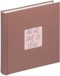 Walther Design Fotoalbum Fun 30 x 30 cm, buchgebundenes Album, Papiereinband,