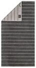 Caw&ouml; Duschtuch BALANCE, B 80 cm, L 150 cm, Anthrazit, Grau, (1-St), 100 %...
