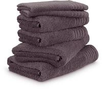 M&ouml;ve Handtuch Set New Classic, Walkfrottier (Set, 6-St), 2x G&auml;ste-, 2x Hand- und 2x