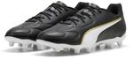 Fu&szlig;ballschuh PUMA "KING 20 PLAY FGAG", Gr. 40, puma schwarz, puma wei&szlig;, puma gold,