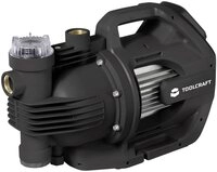 TOOLCRAFT Gartenpumpe JGP110062BN Gartenpumpe mit Filter 5500 l/h 48 m...