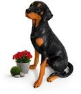 relaxdays Gartenfigur Hund, Dobermann