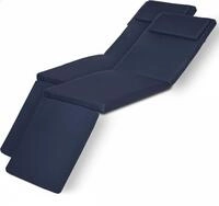 Beautissu Polsterauflage 2er Set Luxus Deckchair Auflage LoftLux DC, 175x45x5cm,